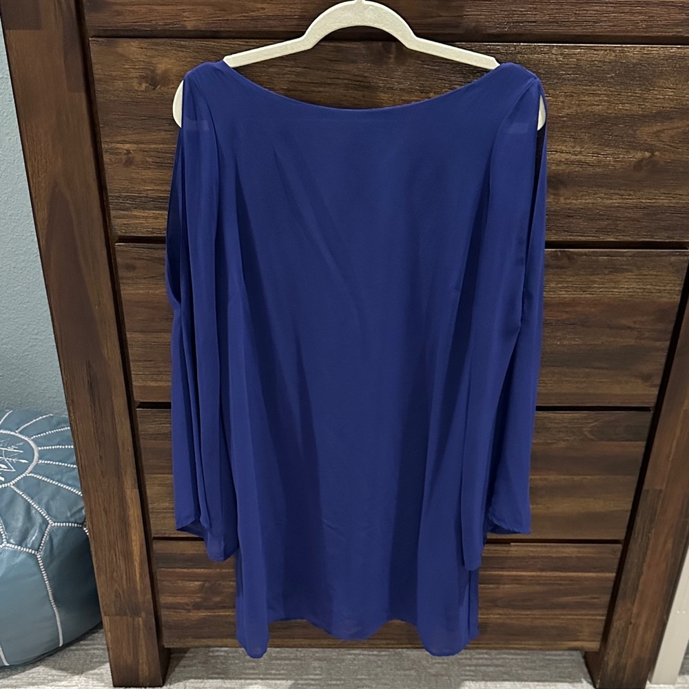 Lush Vibrant Blue Dress